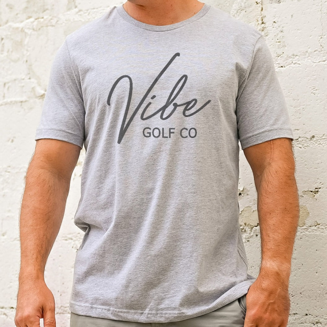 The "Company Vibe" Heather Grey Tee